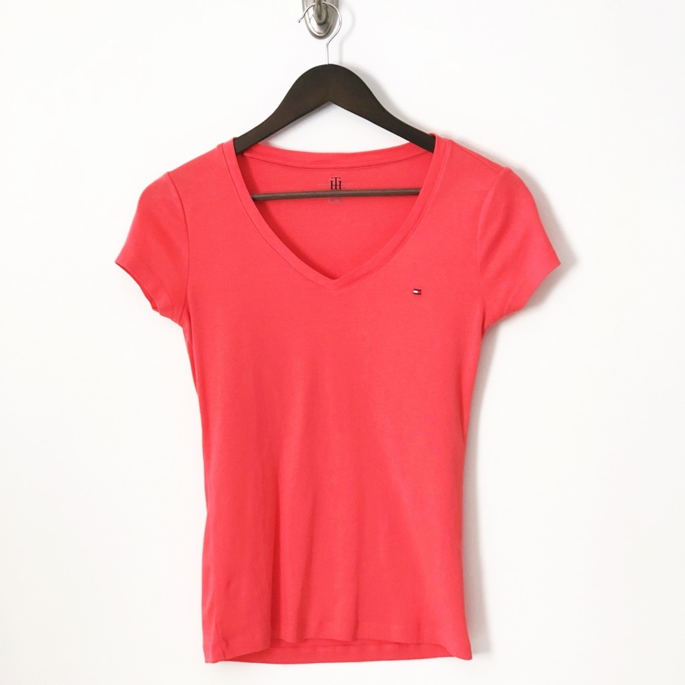 Coral Tommy Hilfiger Tee